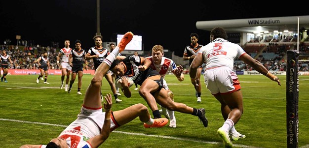 Tupou fires out wide for Wests Tigers